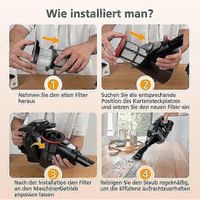 Filtre HEPA de rechange pour aspirateur Bosch Unlimited Gen2 Série 8 12036642()