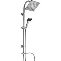 Duschsäule für Wasserzulauf quadratisches Modell piralla savona 0HR00846D16 Chrom