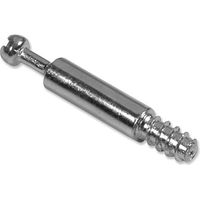 Emuca – Goujon d'assemblage 8mm M6 en acier zingué – Lot de 100 unités – Résistance accrue pour projets exigeants