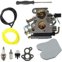 Carburateur avec Tournevis de Réglag Filtre à Air pour Husqvarna 235 235E 236 236E 240 240E C1T-W33 4 Zama Trononneuse Remplace 574719402 545072601