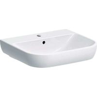 Geberit Smyle Waschtisch 500227, 55x48cm, mit Hahnloch und