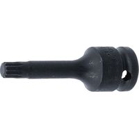 BGS Kraft-Bit-Einsatz Antrieb Innenvierkant 12,5 mm (1/2") Innenvielzahn (für XZN) M9 - 5482-M9