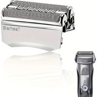 Cabezal de repuesto para afeitadora eléctrica Braun Serie 7 - Compatible con los modelos 70S, 790CC, 720, 750CC, 760CC y 9565 - 100% resistente al agua - Ideal para el cuidado de la barba y el bigote