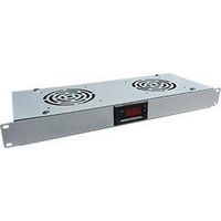 Zpas Panel de ventilación 19 pulgadas gris 1U