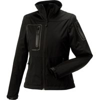 Giacca da lavoro Russell 520 Softshell da donna Nero S