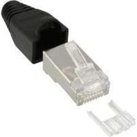 RJ45 Stecker Inline 74590S geschirmt Knickschutz