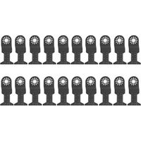 Jeffergarden Lames de scie oscillantes, 20 pièces 43 mm Outil polyvalent pour la réparation et la coupe