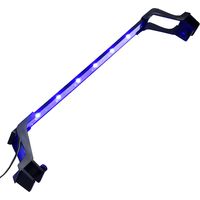 vidaXL Aquarium LED Light with Clamps 55-70 cm Blue and White