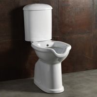 Water/bidet Comfort monoblocco disabili scarico terra con