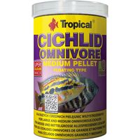 Palitos grandes rojos y verdes para cíclidos tropicales 1000 ml/300 g