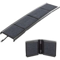 PawHaven Foldable Dog Ramp Non-Slip Pet Steps Ramp for Car Sofa Large Small Dogs 160X44CM