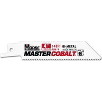 Scie sabre pour métaux MASTER COBALT 12" 035 14T 5PK Morse RB1214T05