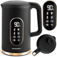 Bouilloire électrique Berdsen BD-712 1,7 l noire et dorée