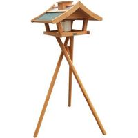 Vogelhaus ''Estland'' mit Silo und Ständer 54x48x32cm
