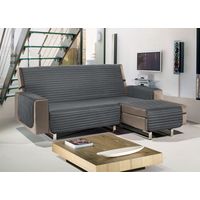 Copridivano Con Penisola Trapuntato Antimacchia Impermeabile Mod Best Grigio Scuro, misura280 cmcoloreGrigio Scuro