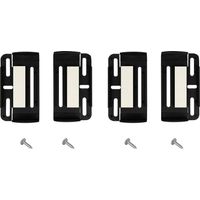 eufab Modelo Klip kit fijación placas negro