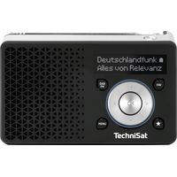 TechniSat DIGITRADIO 1 A Akku-Radio DAB+, FM DAB+, UKW wiederaufladbar Schwarz, Silber