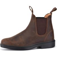 M-8316 Chelsea Bottines pour homme – Cuir de vachette pleine fleur Crazy Horse, doublure d'agneau résistante à l'abrasion, semelles intérieures en mousse à mémoire de forme avec protection