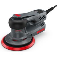 Menzer – Ponceuse excentrique 350W – Moteur EC sans brosses – Plateau Ø 150mm – Course de ponçage 5mm – Pour ponçage bois dur