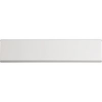 Briefkastenschlitz – weißer Stahl – 37 cm breit RENZ