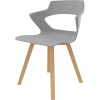 Chaise de réunion en tissu Canvas