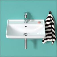 Duravit D-Neo Waschtisch, 600x440mm, 1 Hahnloch, mit Überlauf,