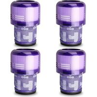 4 Pack Filtre pour Dyson V11 SV14 V15 SV22,Lavables Filtres de Remplacement pour Aspirateur Dyson V11 SV14 Absolute Extra Animal Remplacer Part DY-970013-02