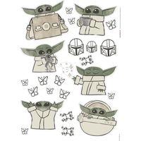 Sticker mural Baby Yoda - 50x70 cm