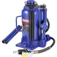 Cric Industriel 20T/44000 LBS, Vérin Pneumatique & Hydraulique avec Pompe Manuelle, VERIN Pompe Hydraulique pour Atelier Auto