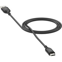 ZAGG MOPHIE ESSENTIALS BLACK / CABLE USB-A (M) A USB-C (M) 2M