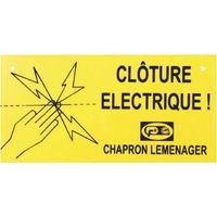 Warnschild Elektrozäune - Chapron