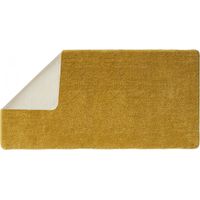 Tapis de bain uni 60x120 en polyester miel 60x120cm