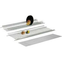 SCOLAPIATTI CROMATO IN KIT 76 cm