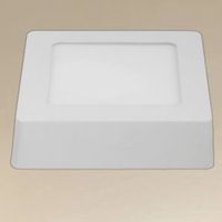 Plafoniere Led Da Soffitto 6w Luce 3000k-6500k Parete Quadrato Con Interruttore 00168