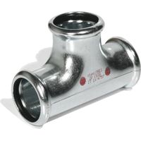 Té électrozingué SteelPres® FFF - 35mm - Raccorderie Metalliche