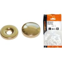 ORLO SOTTOVITE + BORCHIA OTTONE LUCIDO SELF WORKIT - MM 16 CF=PZ 8 - 5 Confezioni