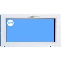 Ventana PVC 800X500 Blanca Oscilante Vidrio Mate