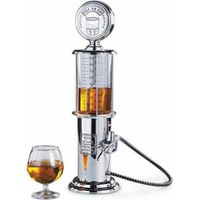 Distributeur de boissons rétro chromé au design nostalgique Colonne de bar avec tuyau de distribution pour cocktails, tour à bière, distributeur de bière, système de bière pression Accessoires de fê