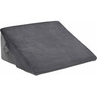 vidaXL Wedge Pillow Grey 55 x 55 x 26 cm Memory Foam
