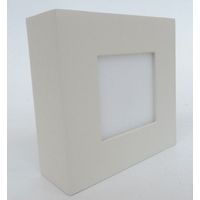 Spot saillie LED 8W carré 108X108mm blanc neutre 4200K 230V non-dimmable IP20 DOLIGHT SC10808-BJ