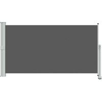 vidaXL Side Awning 160 x 300 cm Polyester Rectangular Anthracite