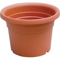 VASO CILINDRICO DAHLIA ICS - PP TERRACOTTA CM 35 H.CM 25- 12 pezzi