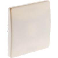 Plaque cache-boîte 75x75mm – Blanc – Gamme encastrable – Certifié NF et CE – Facile à installer avec vis et griffes – Diwone
