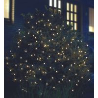 LED Lichternetz 2x2 m 160 LED Lichtnetz 2 x 2 m warmweiß innen außen