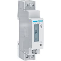 Hager – Compteur mono 40A – Gestionnaire d'énergie – Intensité 40A – Alimentation 230V – Tension 230V – 1 zone – ECN140D