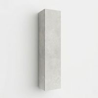 Platzsparende Hänge-Badewannensäule im minimalistischen Design Made in Italy Astra - Beige