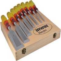Irwin Marples MAR373S8 8 Piece Splitproof M373 Wood Chisel Set 6-50mm Boxed