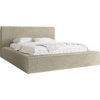 Lit TrendyNest Cervara, Top 20, Double, 160x200, Tissu, Disponible, 192x230x81cm
