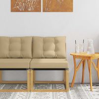 vidaXL Sofa de milieu extérieur