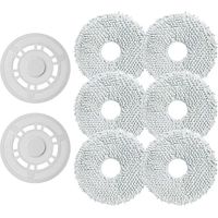 Pièces détachées pour aspirateur robot Xiaomi Mijia B101CN/Dreame S10 S10 Pro : lingettes lavables, supports de nettoyage